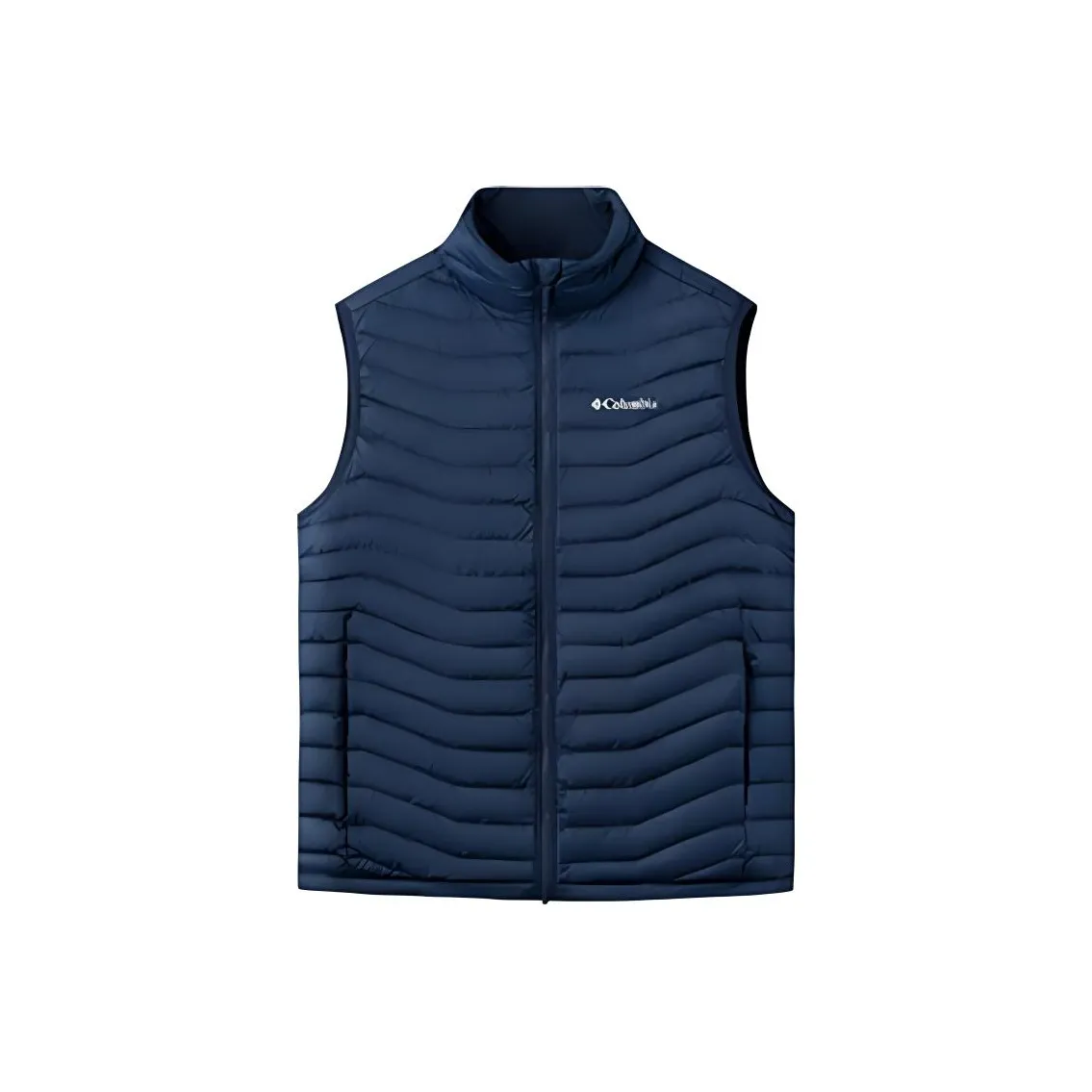 Columbia Пуховый жилет Мужской Navy Blue