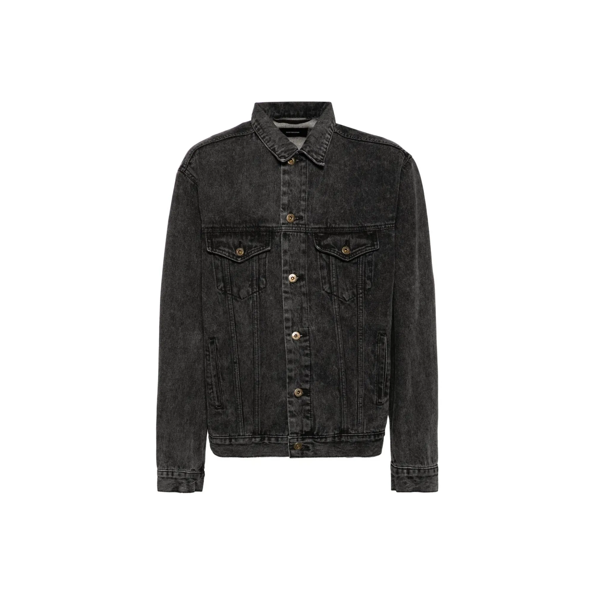 WE11DONE Jeff Rhinestone Denim Jacket