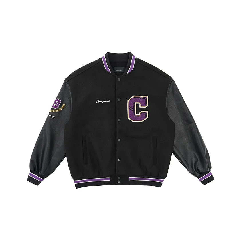 BENMYSHOWER Бейсбольная куртка Унисекс