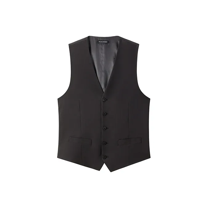 PEACEBIRD MEN Мужские черные жилеты