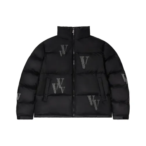 VLONE 3M Reflective Series Черная унисекс пуховая куртка