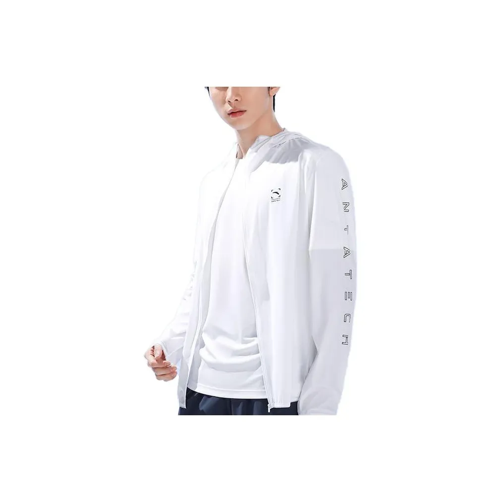 Anta Super Lightweight And Breathable Sun Protection Clothing Men's White
