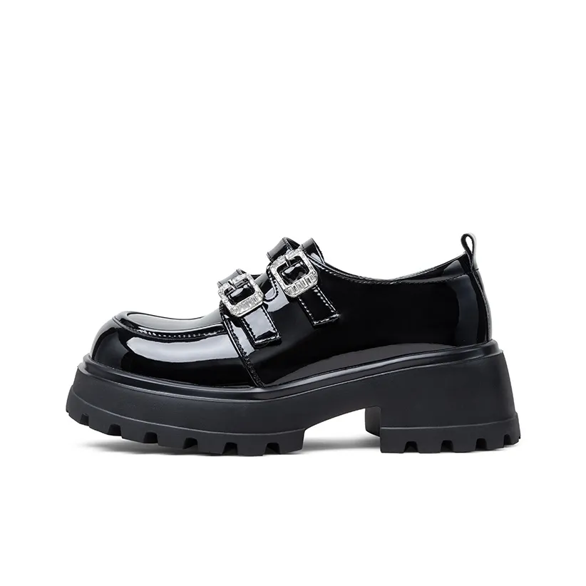 TOP GLORIA Loafers Women's Black
