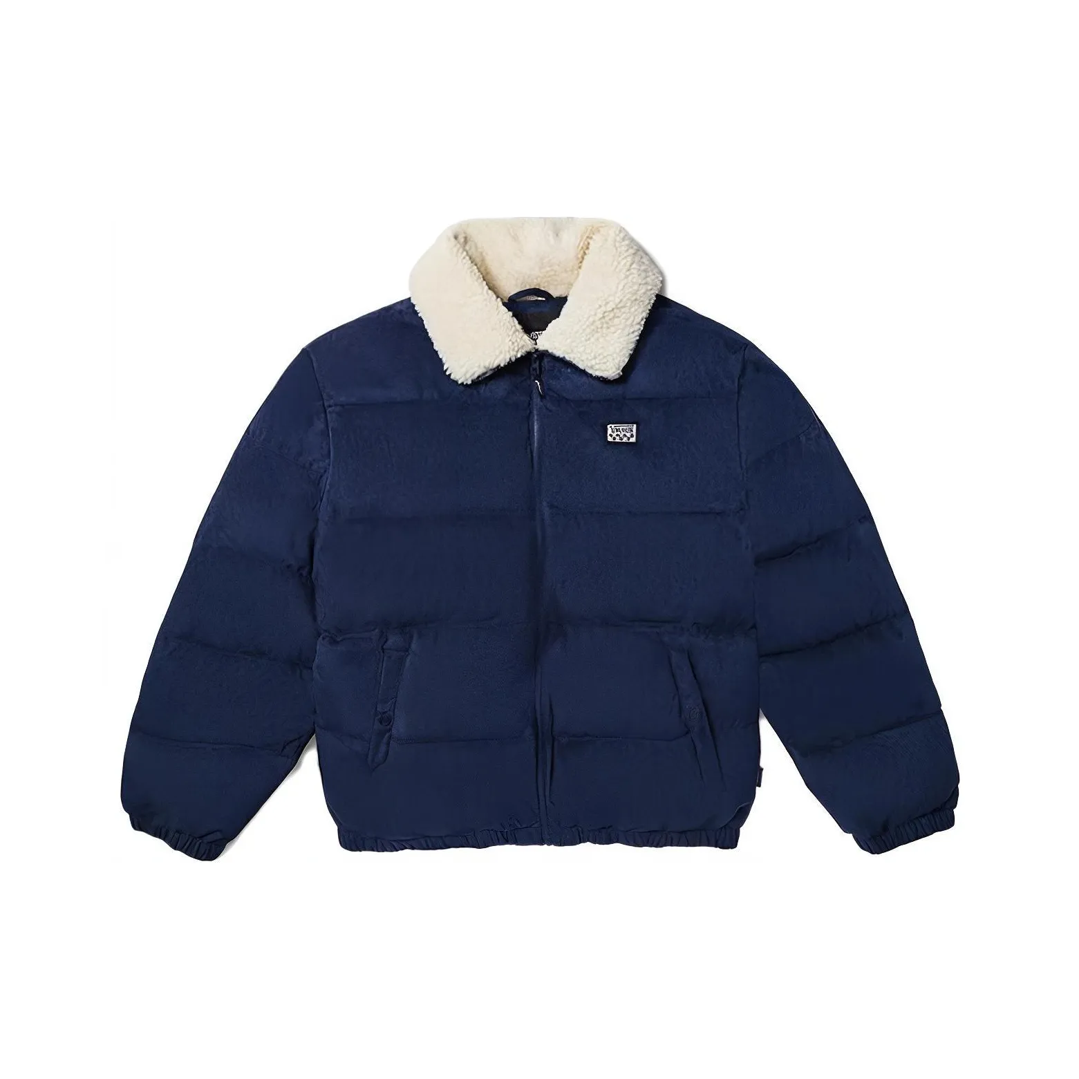 VANS Пуховик Мужской Темно-синий