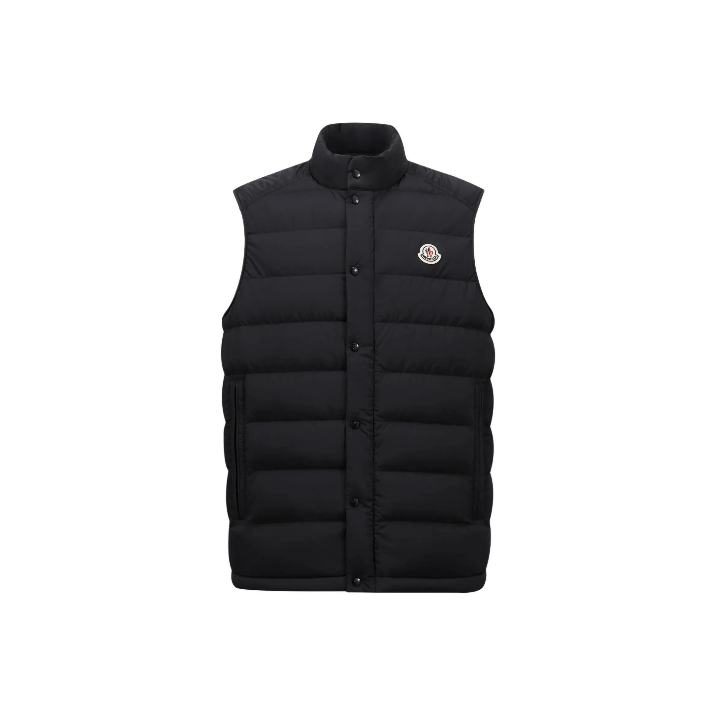Moncler Barthe Logo Patch Quilted Gilet
