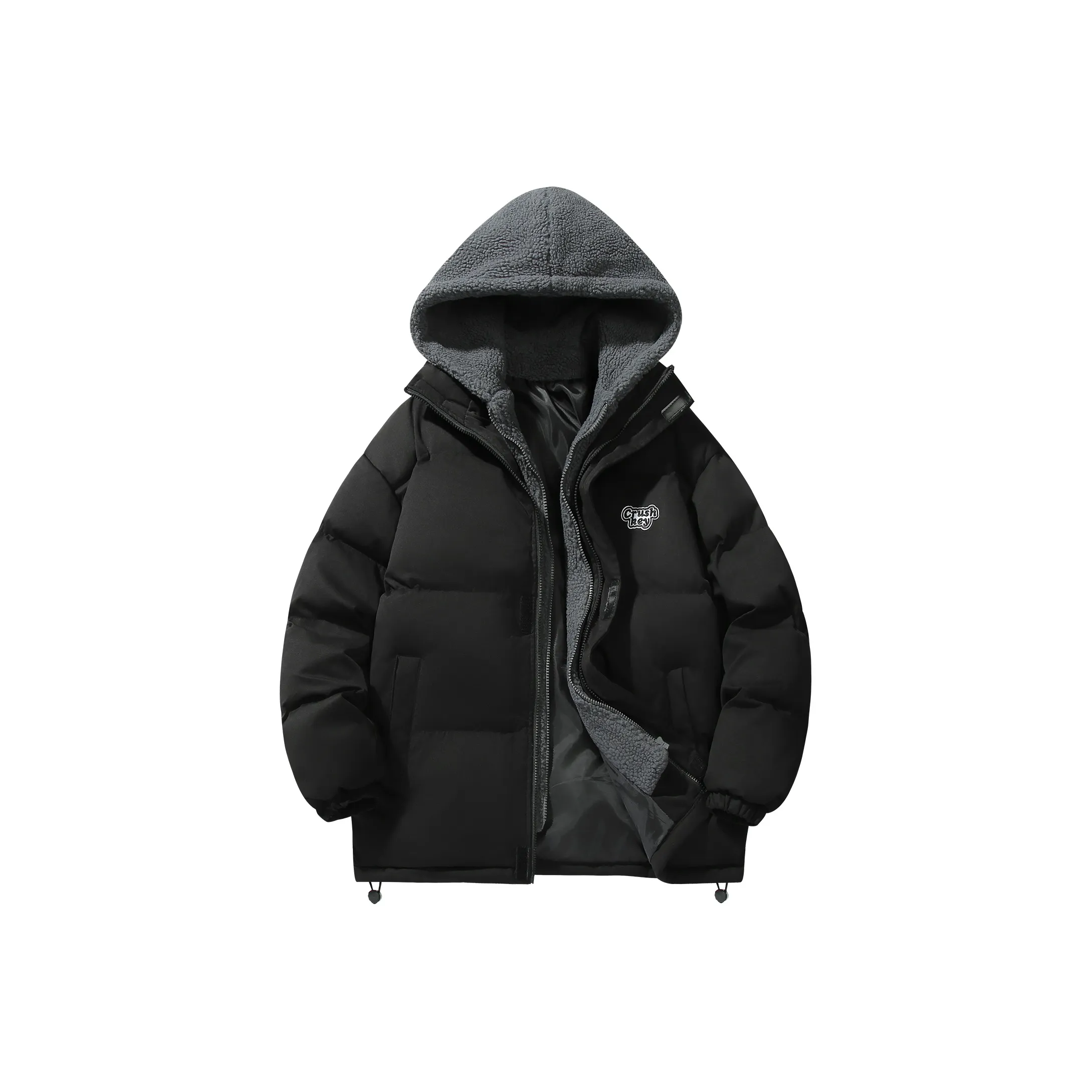 CRUSH KEY Puffer Jackets Unisex
