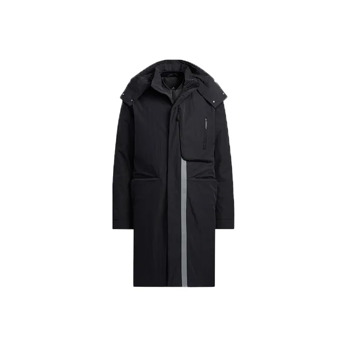 Adidas Черные Унисекс Пуховики