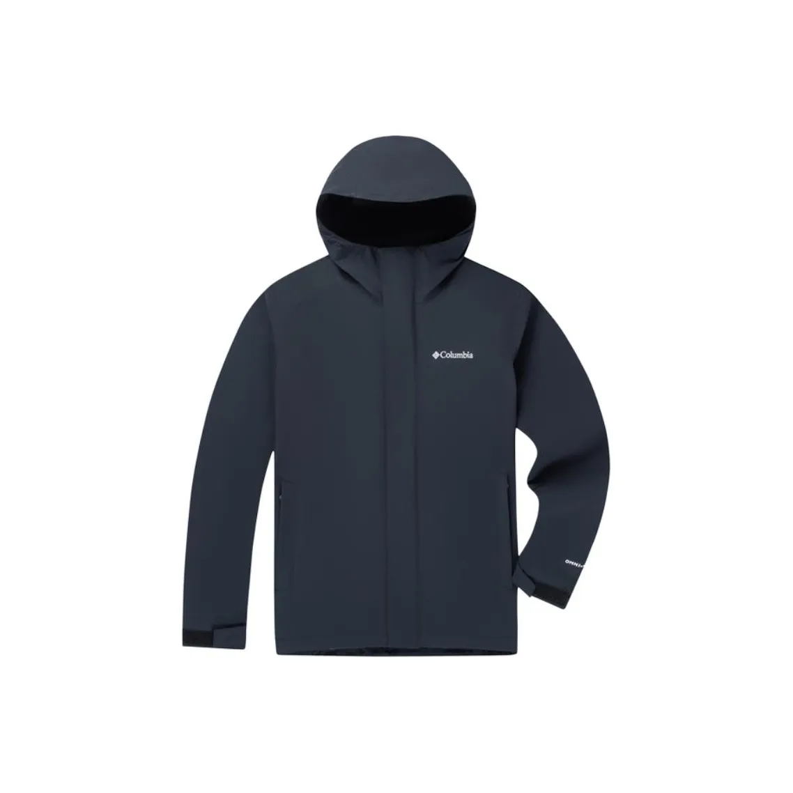 Columbia Omni Heat Water Resistant Warm Heat Reflective Rainproof Windbreaker Jacket Men's Black