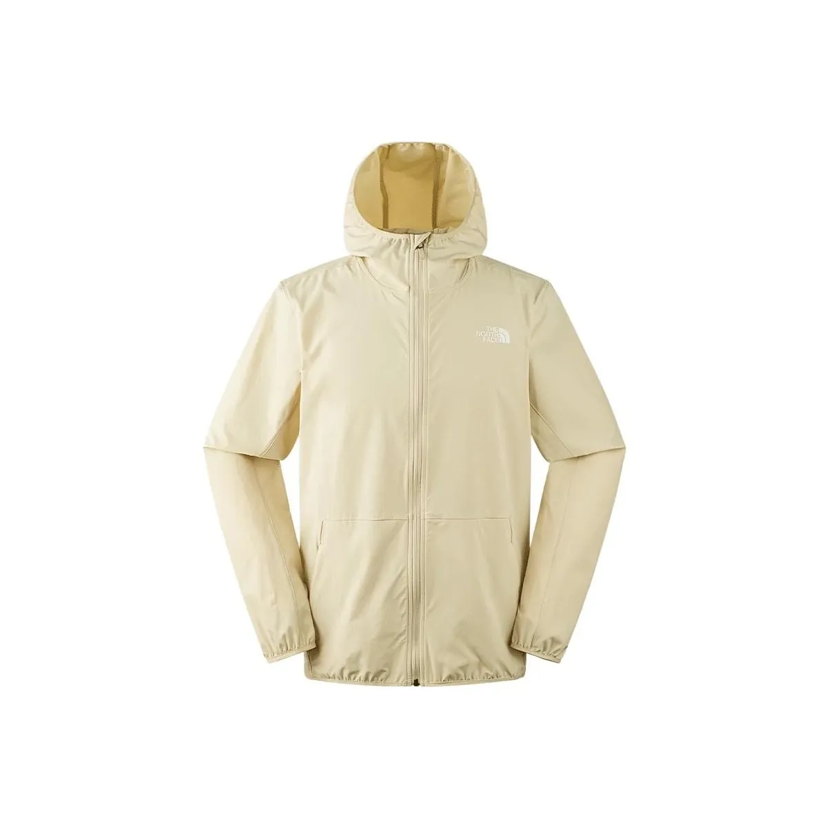 THE NORTH FACE Breathable Water-Resistant Windproof Sun Protection Clothing Men's Beige Yellow