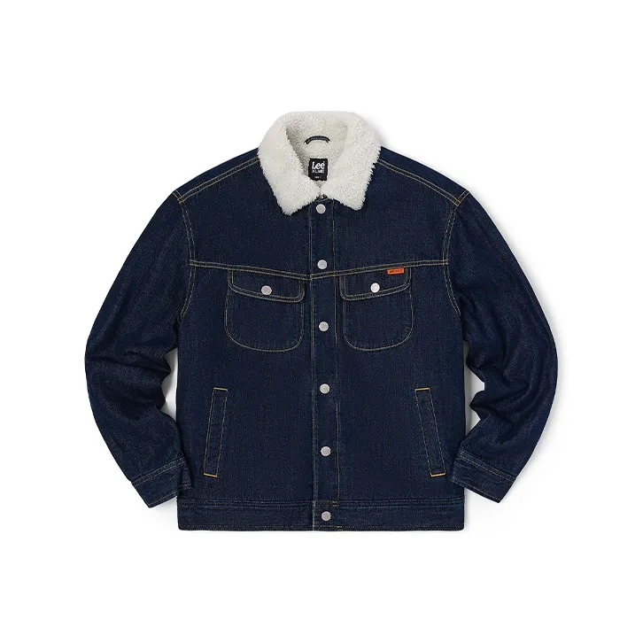 Lee совместный бренд модель Washed Мужской Бархатные куртки