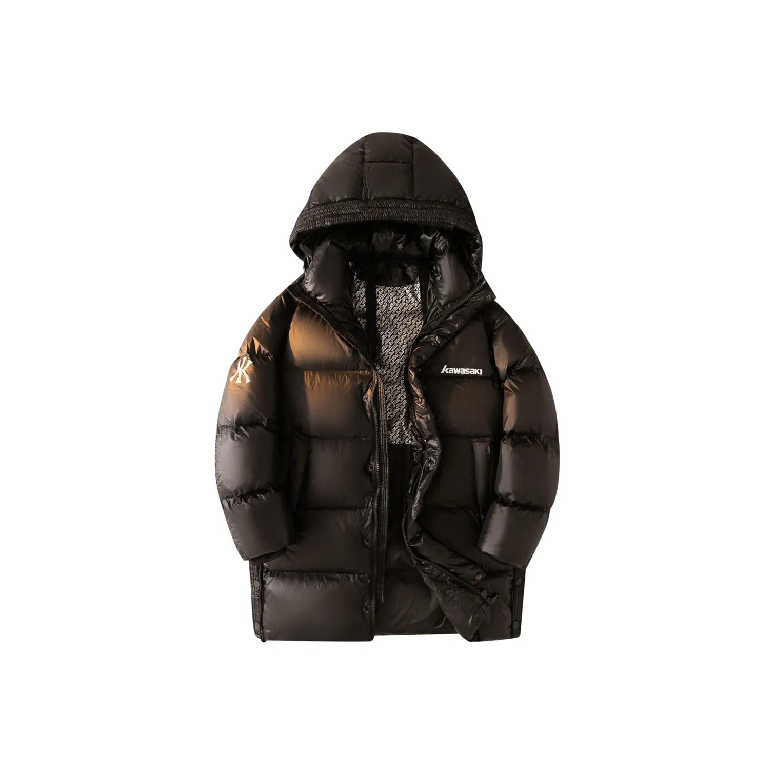 Kawasaki Down Jacket Unisex Black