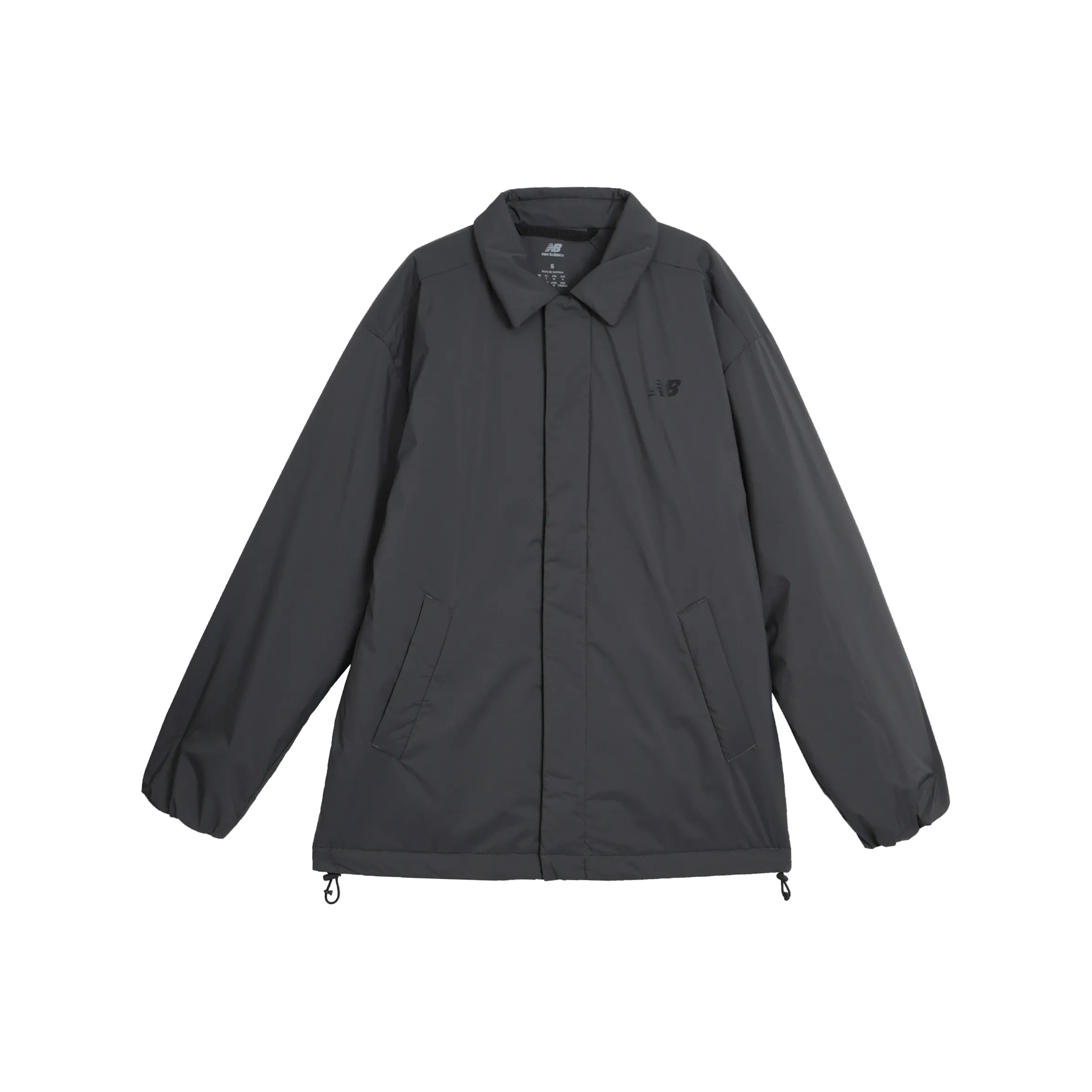 New Balance совместный бренд Coaches Куртки Пальто Мужской Асфальтовый Rubble