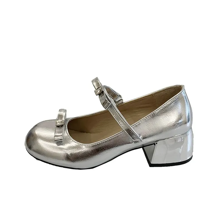 Feo Dvke Грубый каблук Туфли Мэри Джейн 5 см Женские Набор в подарочной коробке