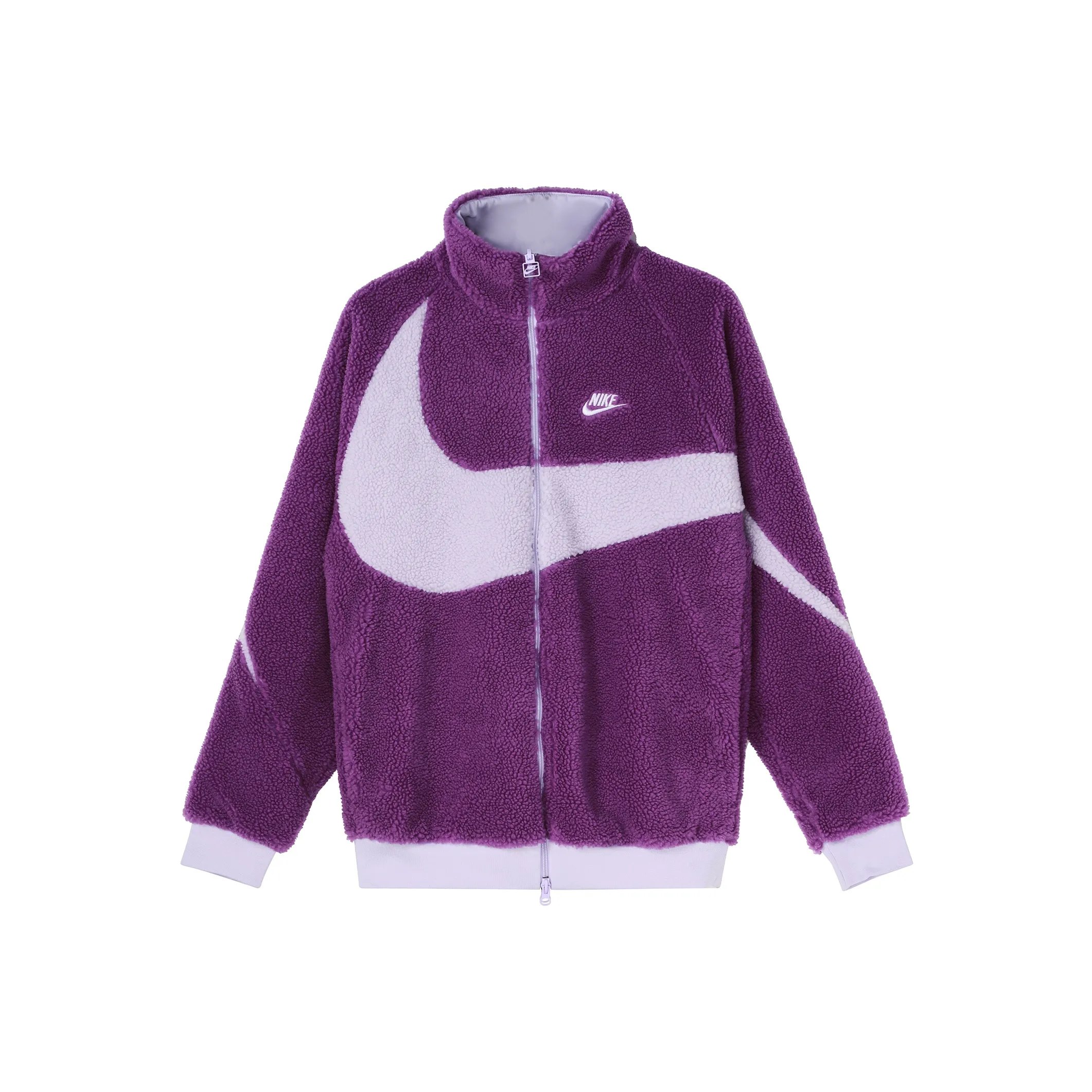 Nike Фиолетовый Мужской Бархатные куртки