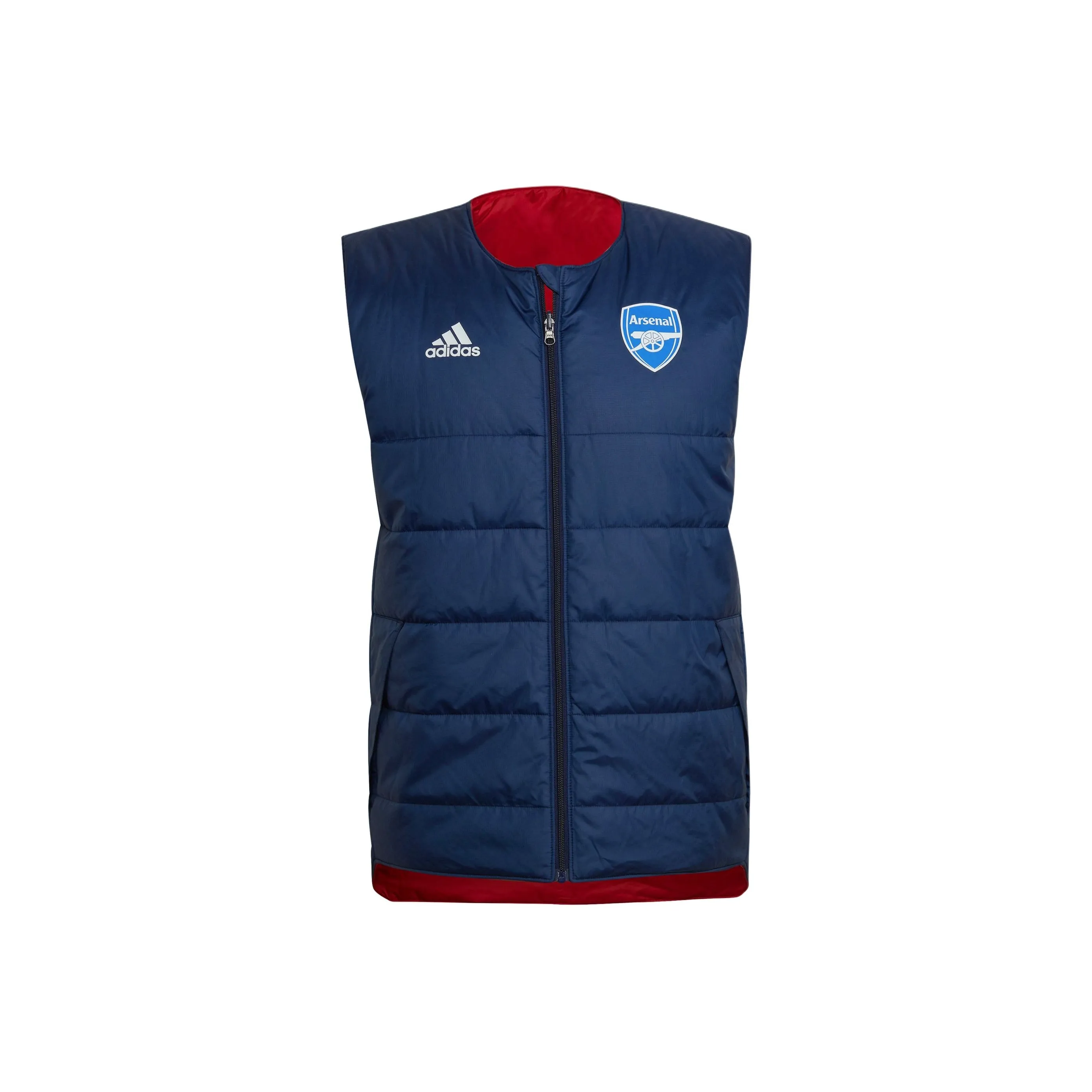 Adidas Arsenal AFC X TFL PD V Vest Men's College Темно-синий Темно-красный Фиолетовый