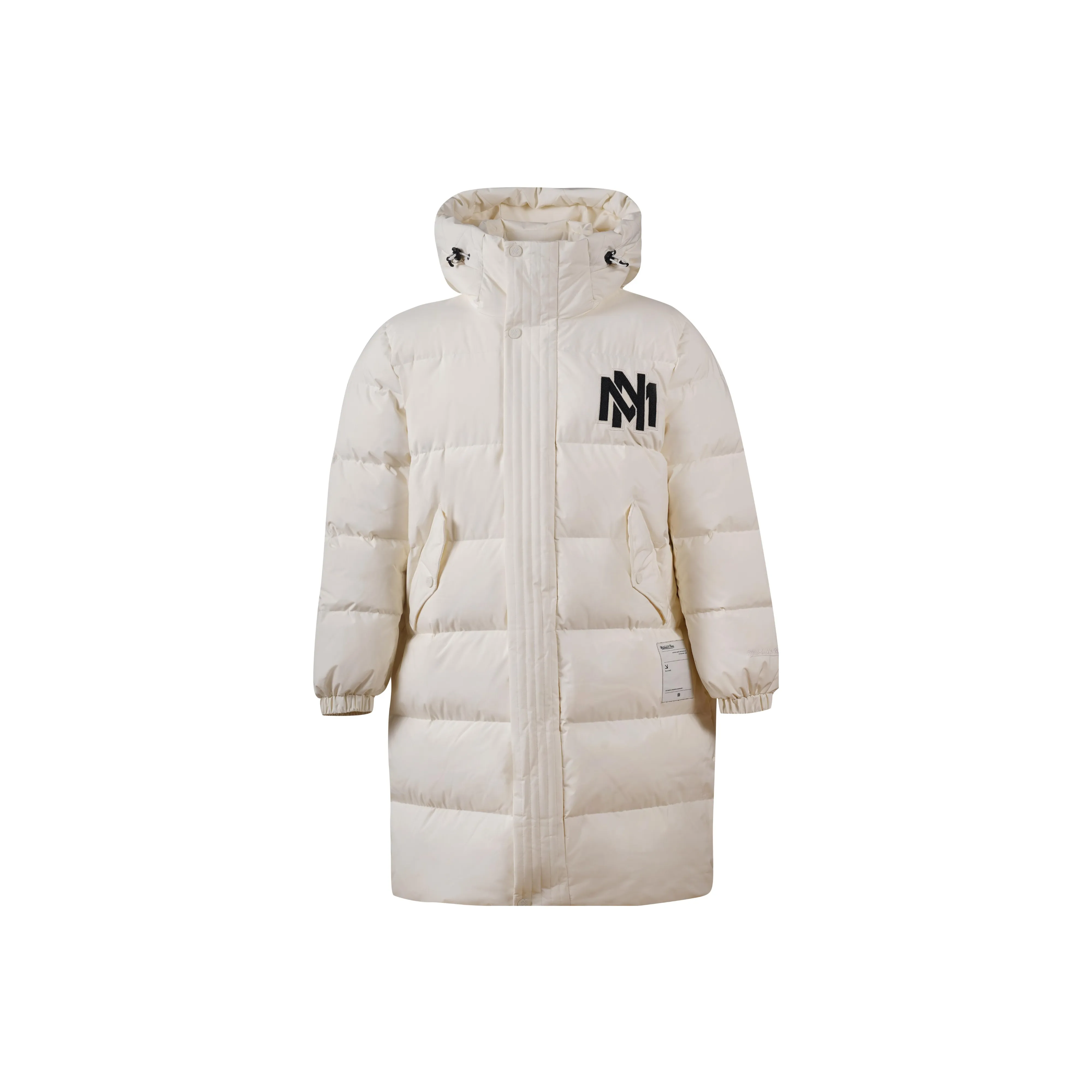 MITCHELL NESS Down Jacket Unisex Ecru