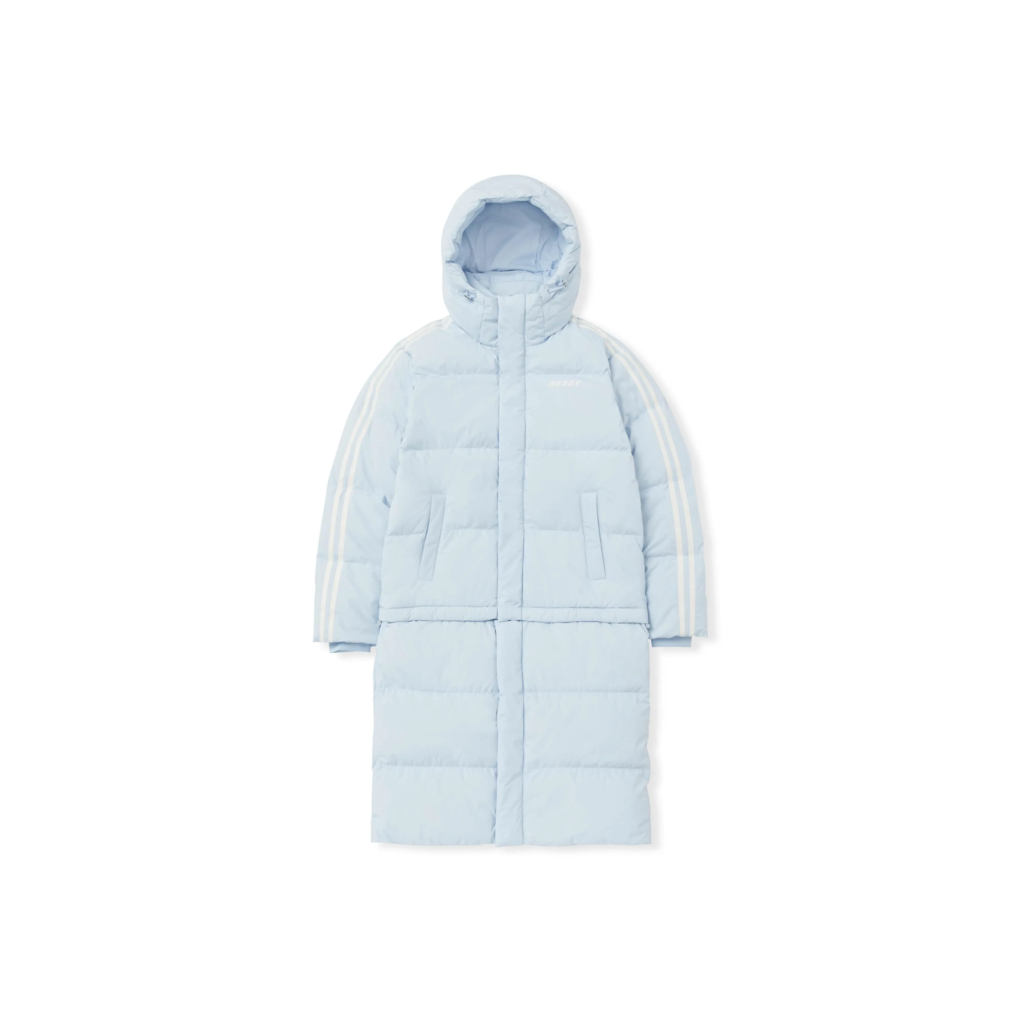 Nerdy Down Jackets Unisex Sky Blue