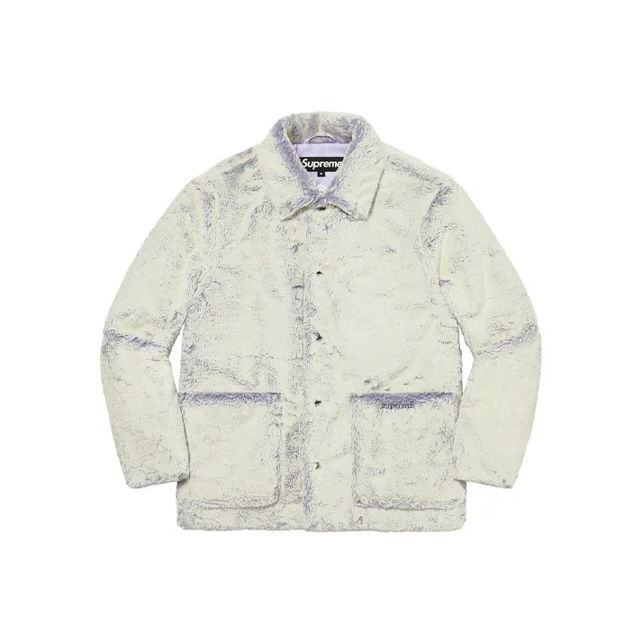 Supreme 2 Tone Faux Fur Shop Coat
