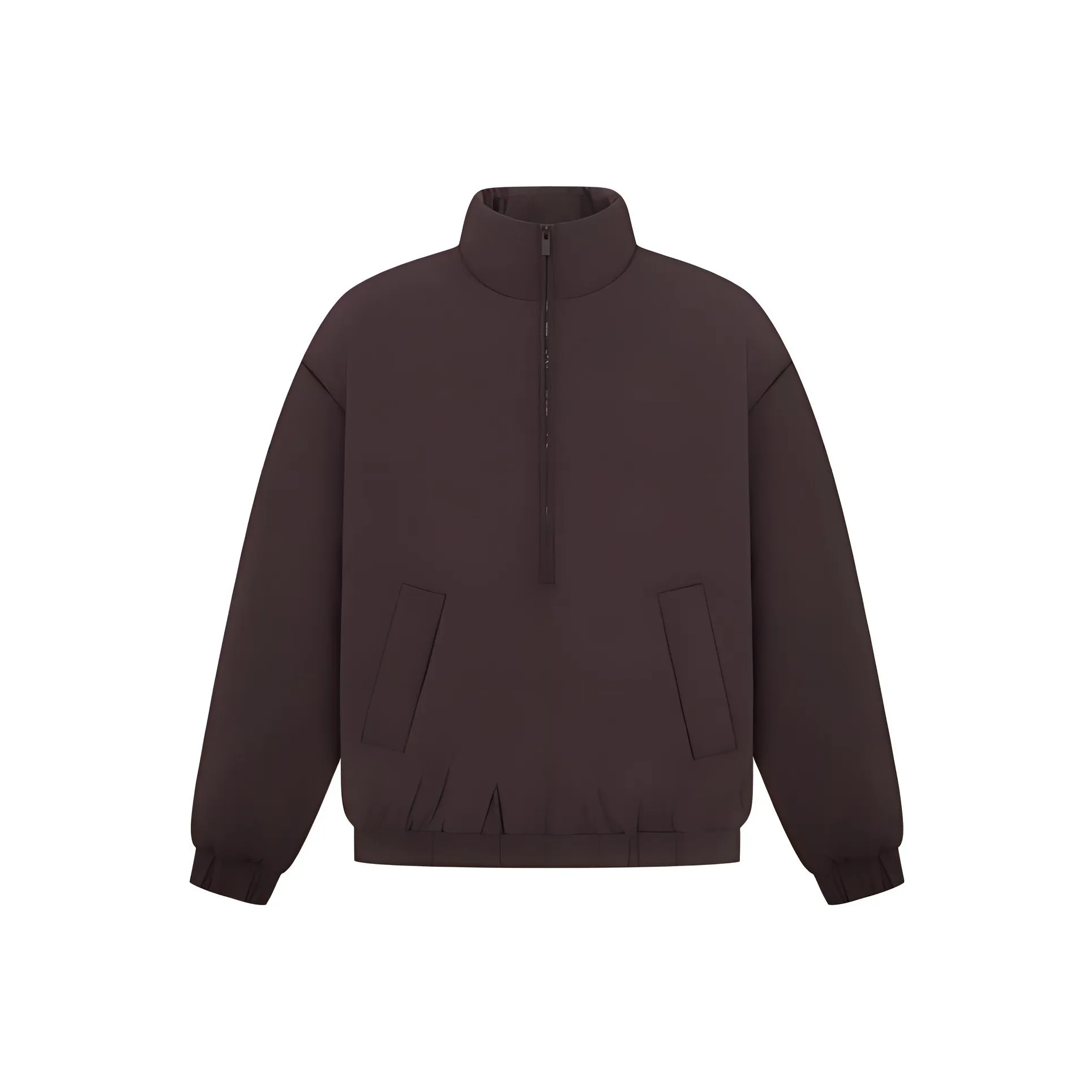 Fear of God ESSENTIALS SS23 Хлопковый пуховик Мужской Сливовый