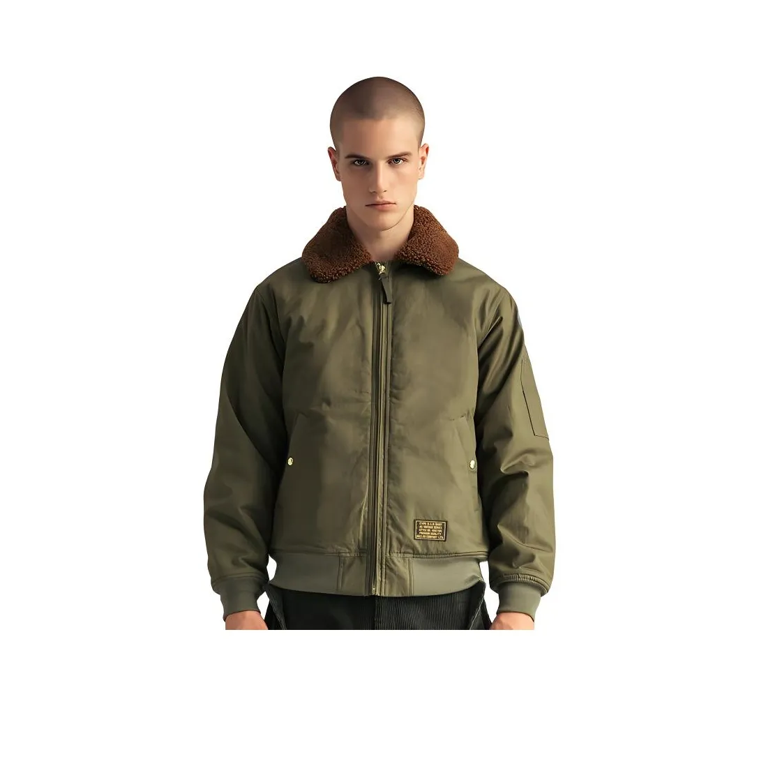 AKCLUB Vintage Collection Пуховик Мужской Армейский Зеленый