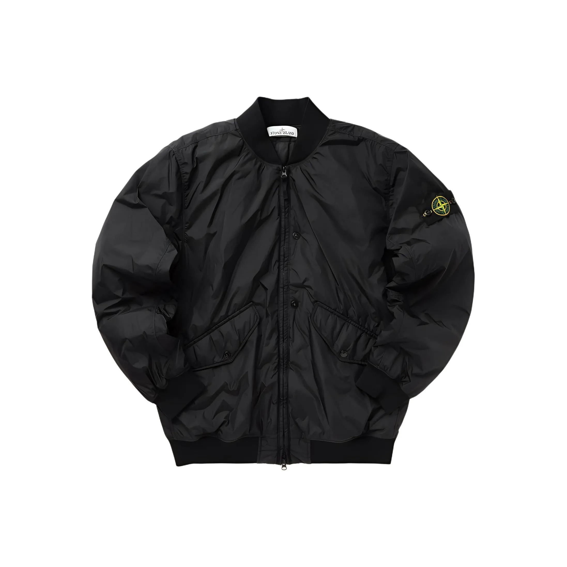 STONE ISLAND Logo Patch Bomber Jacket