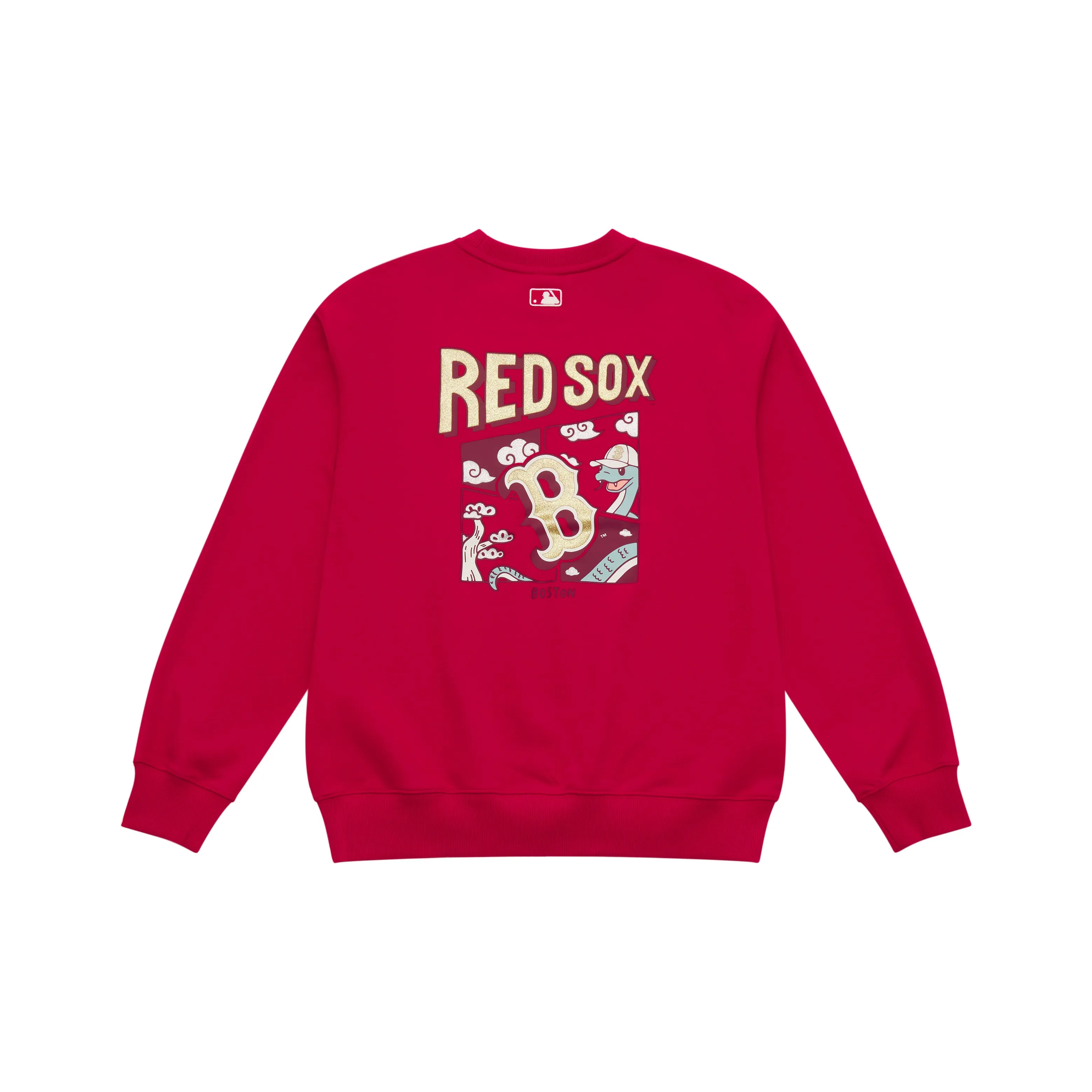 MLB Boston Red Sox Толстовка Унисекс Темно-красный