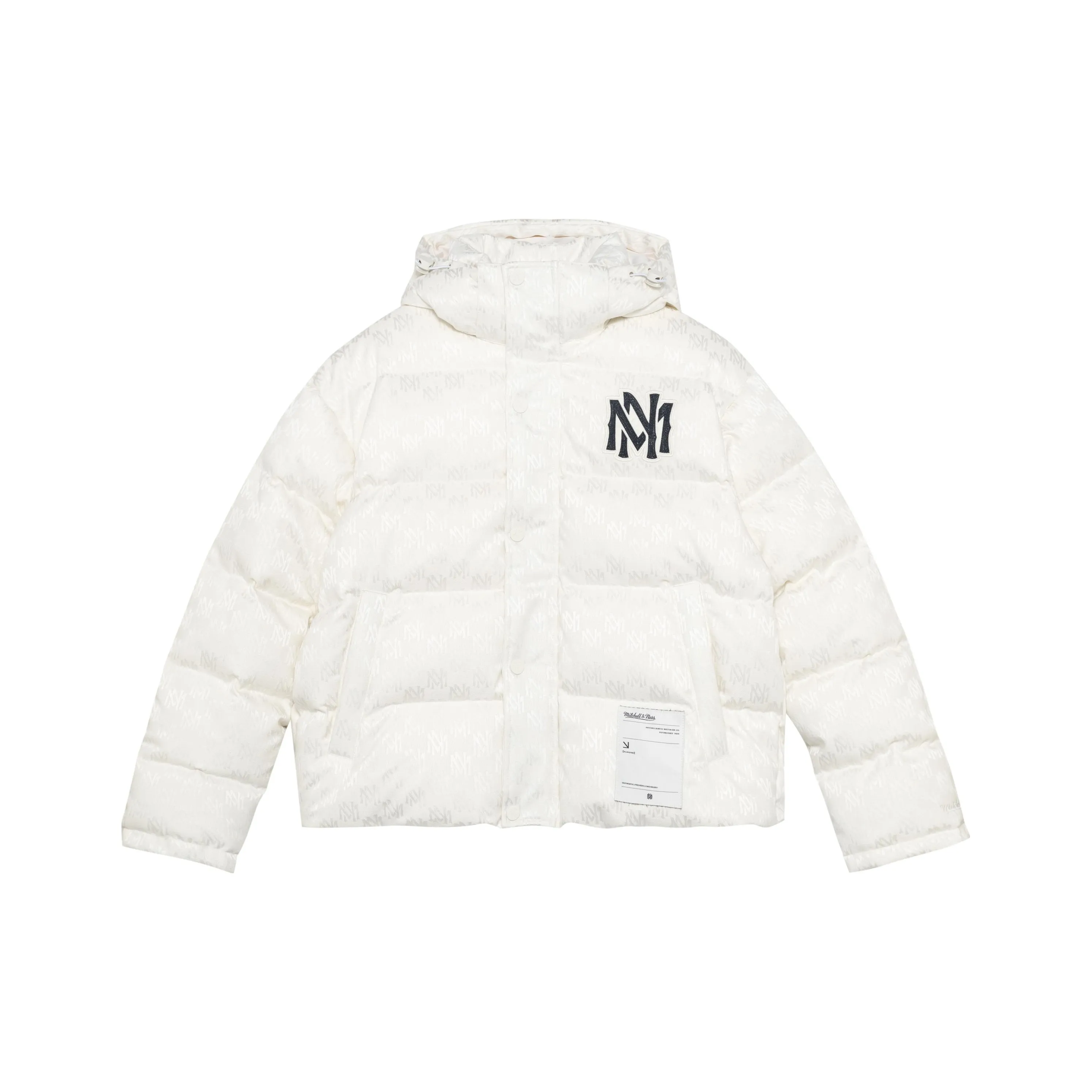 Mitchell & Ness Down Jacket Men's White