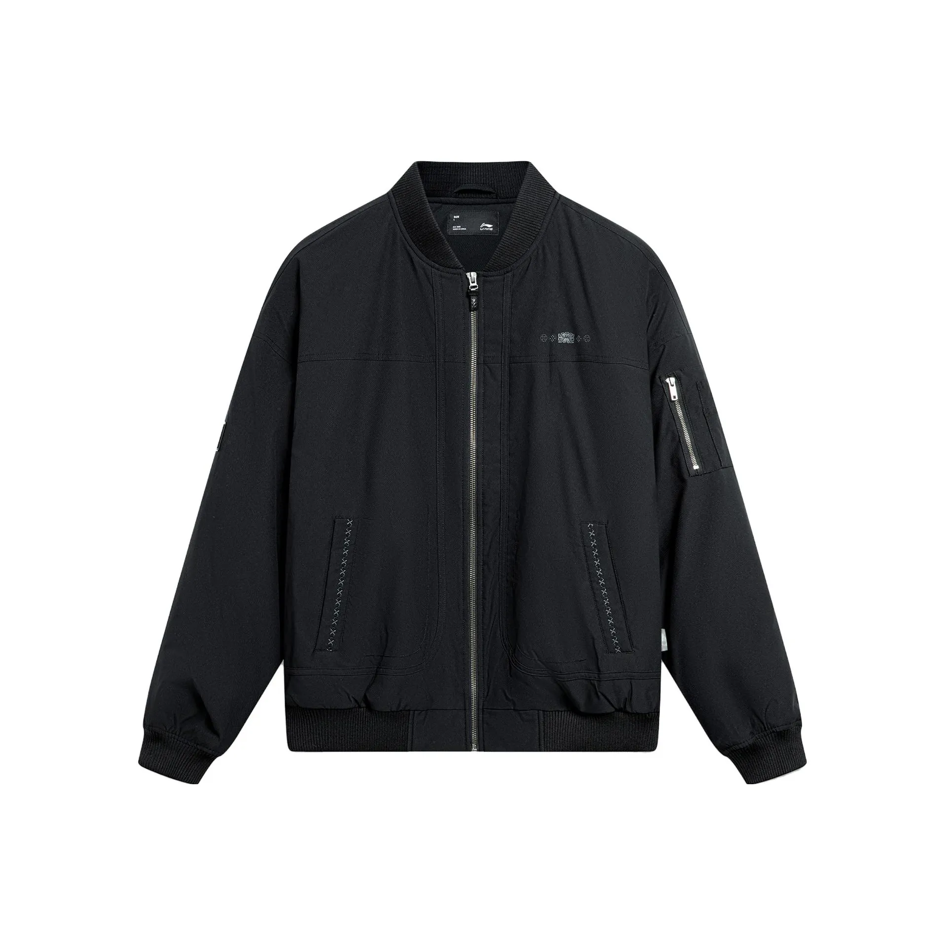LiNing Sports Life Collection Puffer Jacket Men's Black