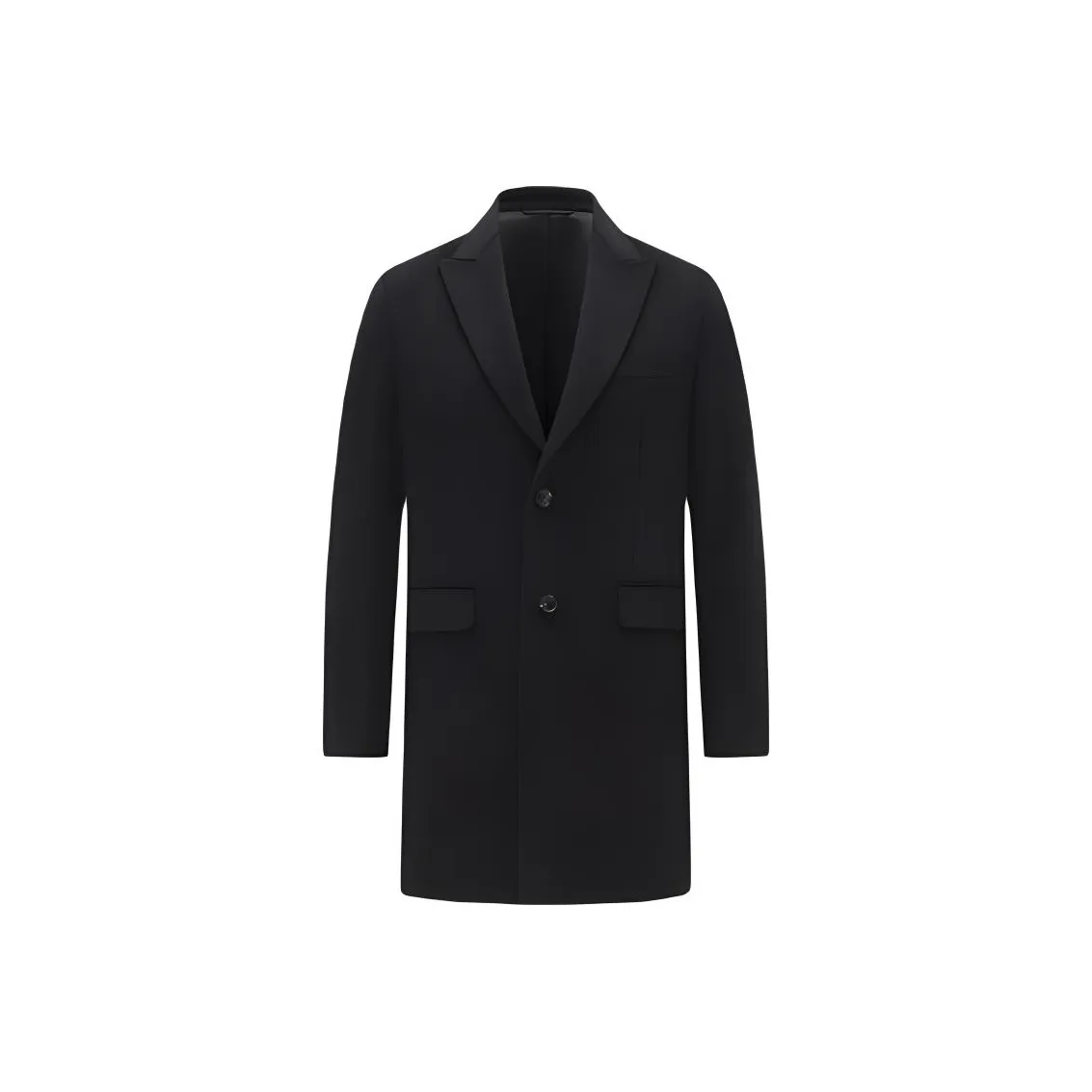 SUNDACE Черное Мужское Пальто