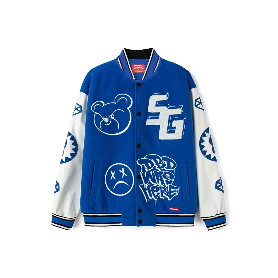 SPRAYGROUND Бейсбольная куртка Весна Унисекс