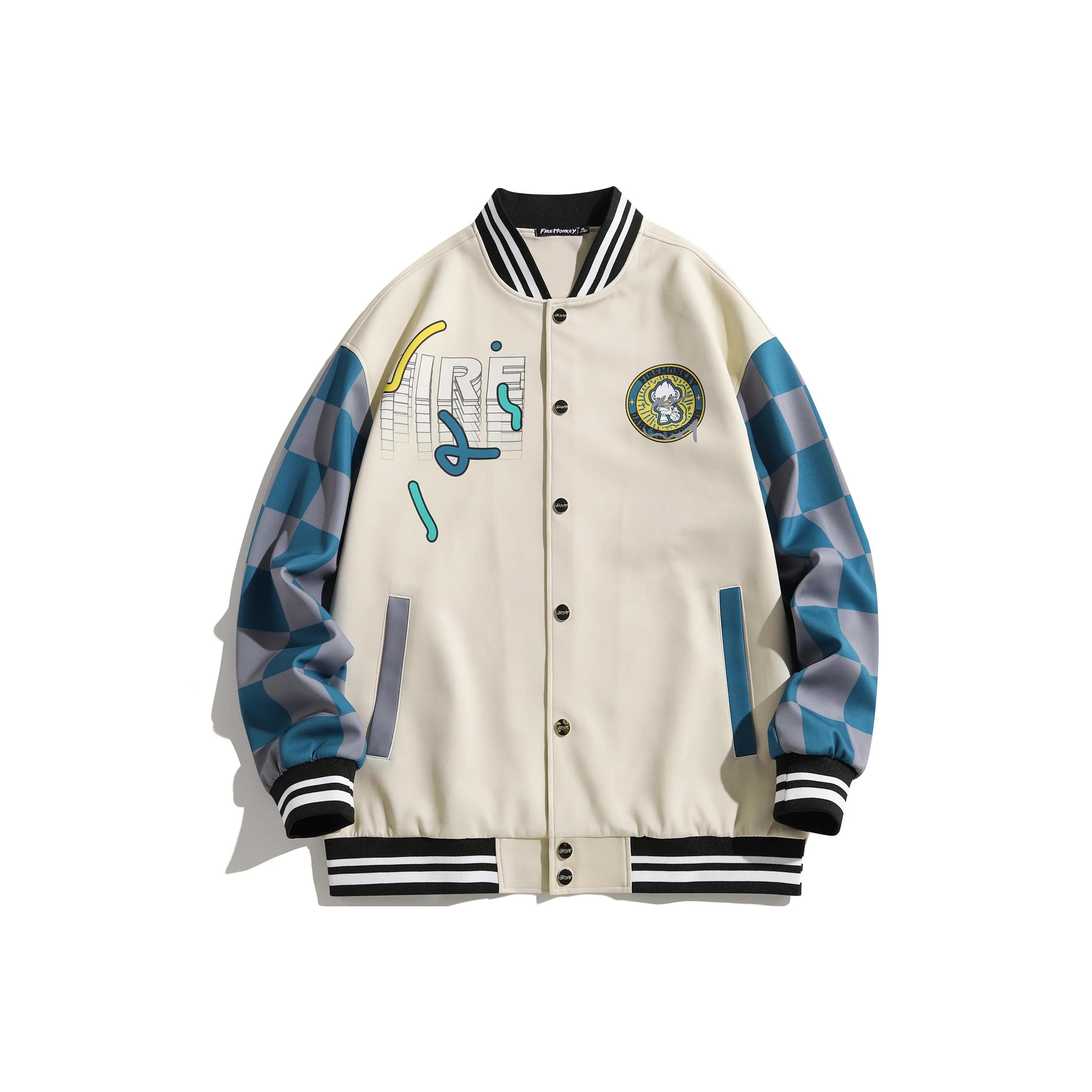 FireMonkey Baseball Jacket Fall Winter Unisex