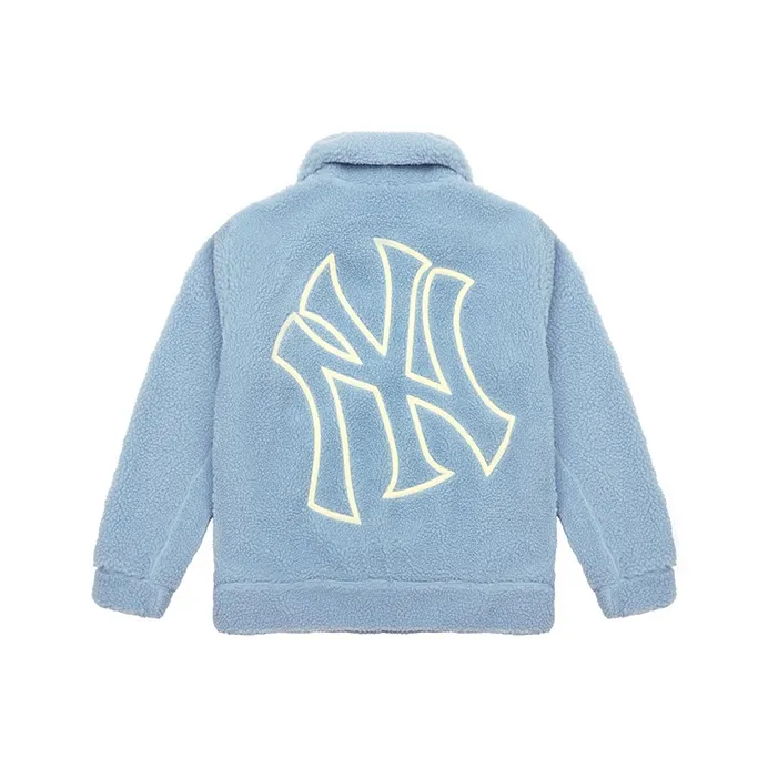 MLB Velvet Jackets Unisex Light Blue
