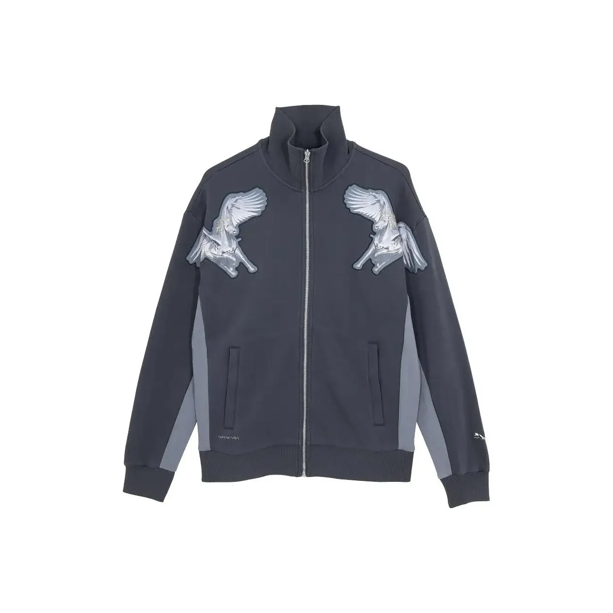 Hajimesorayama X PUMA X Empty Mountain Base Co branded Model Jackets Unisex Gray