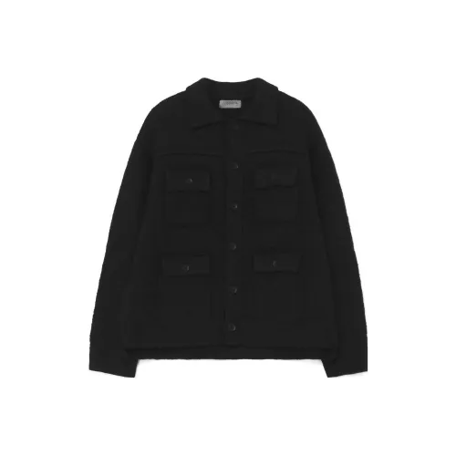 Yohji Yamamoto Черная Мужская Куртка