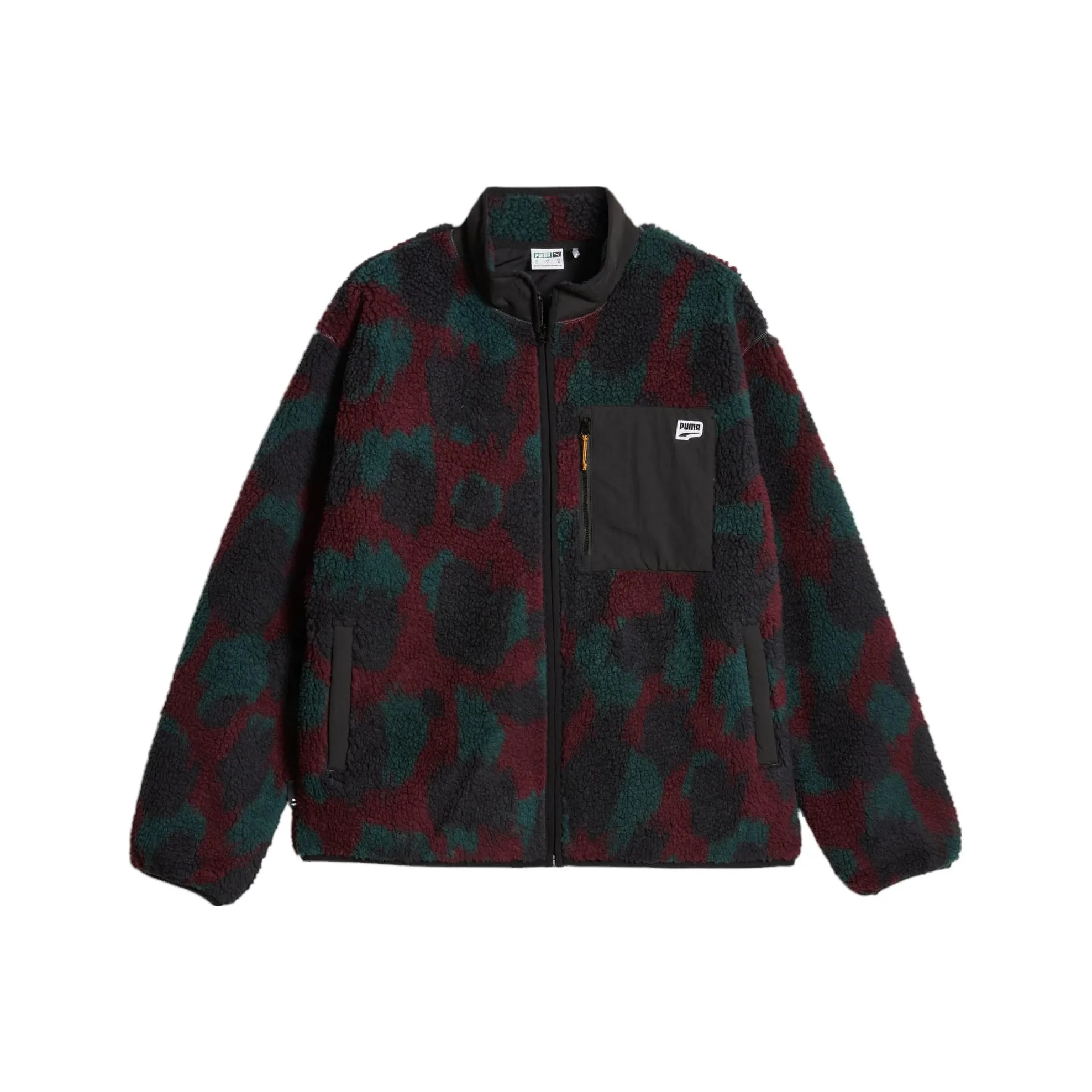 PUMA Downtown Series Бархат Feel Куртка Мужская Многоцветная