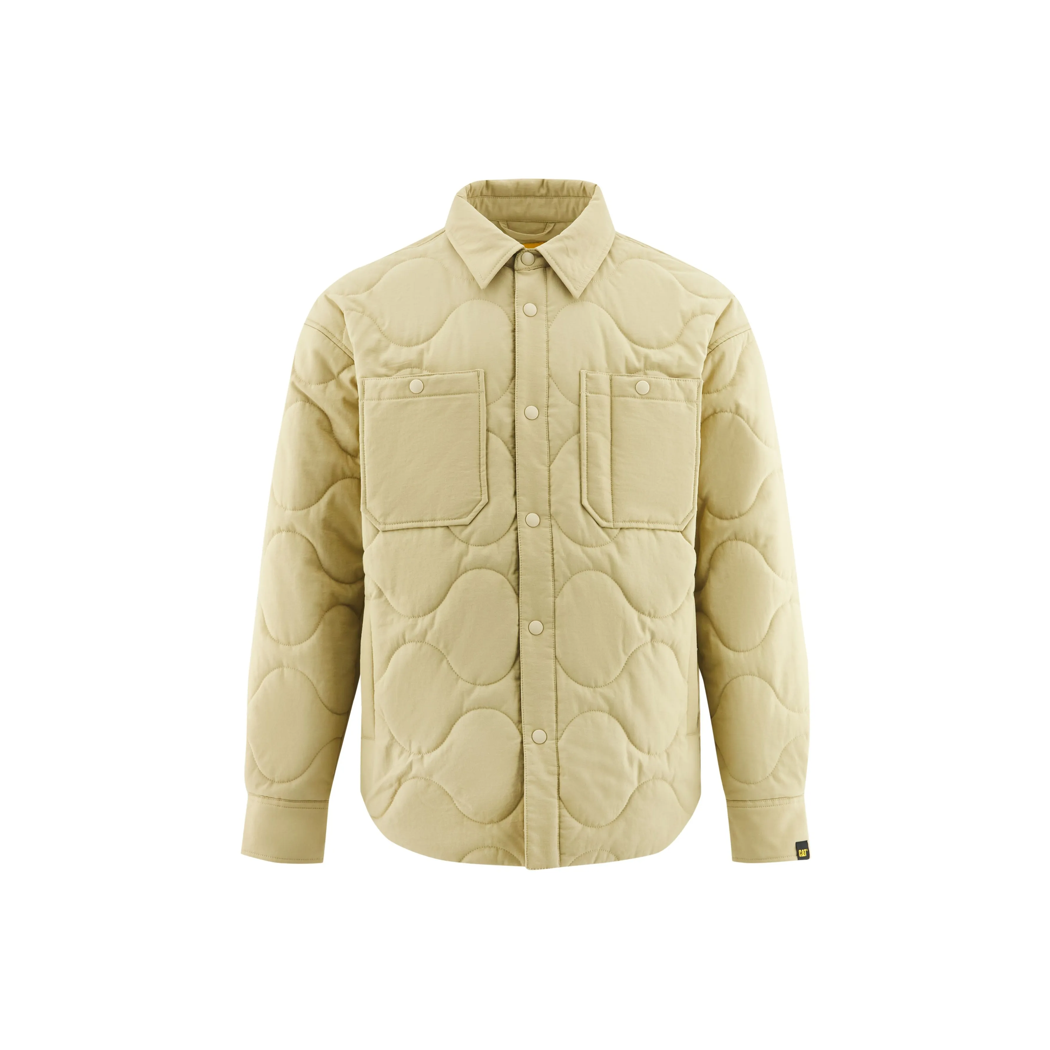CAT Puffer Jackets Men Light Khaki
