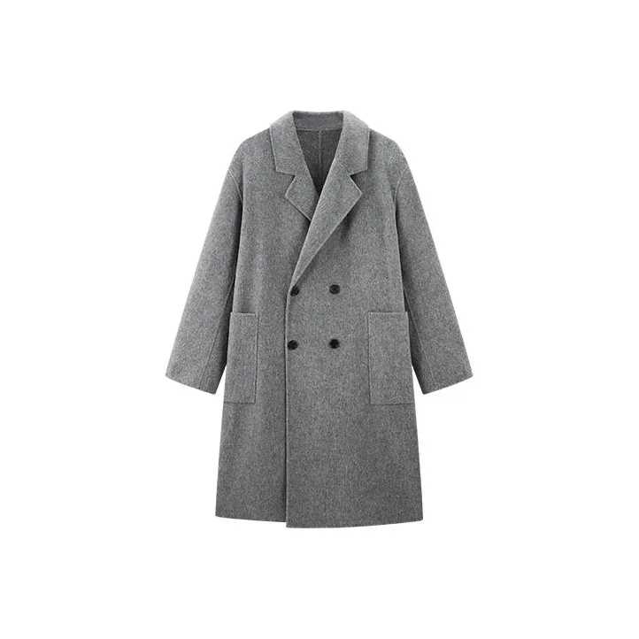PEACEBIRD MEN Large Pocket Coat Unisex