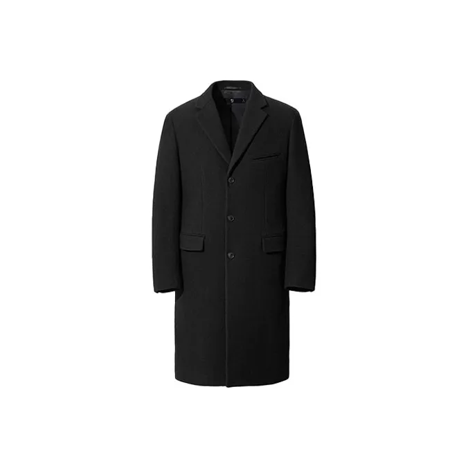 UNIQLO +J Collection Coats Men's Black