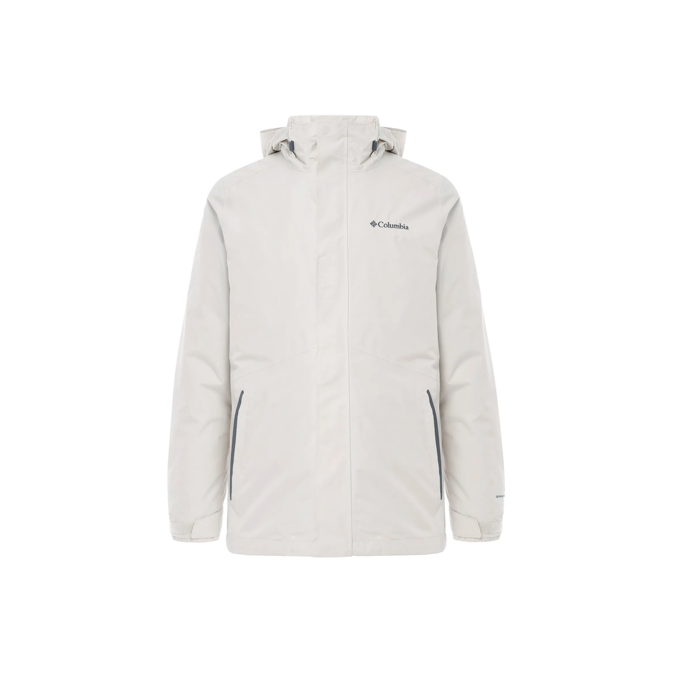 Columbia Waterproof And Windproof To Keep Warm Windbreaker Jacket Unisex Ecru
