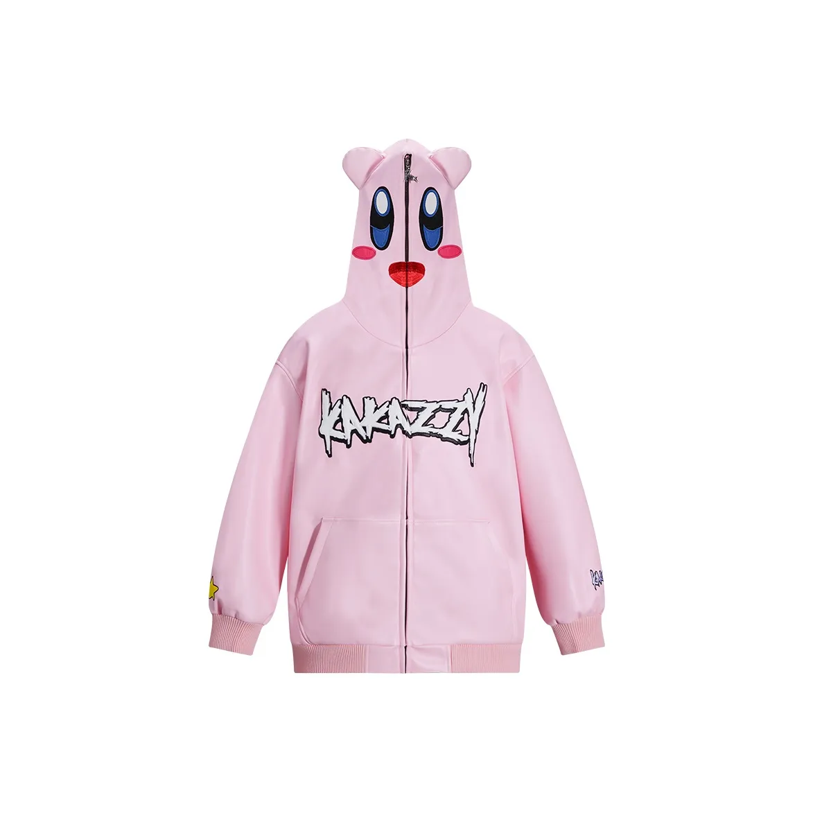 KAKAZZY Весенний Осенний Куртки и Пальто Унисекс Розовый