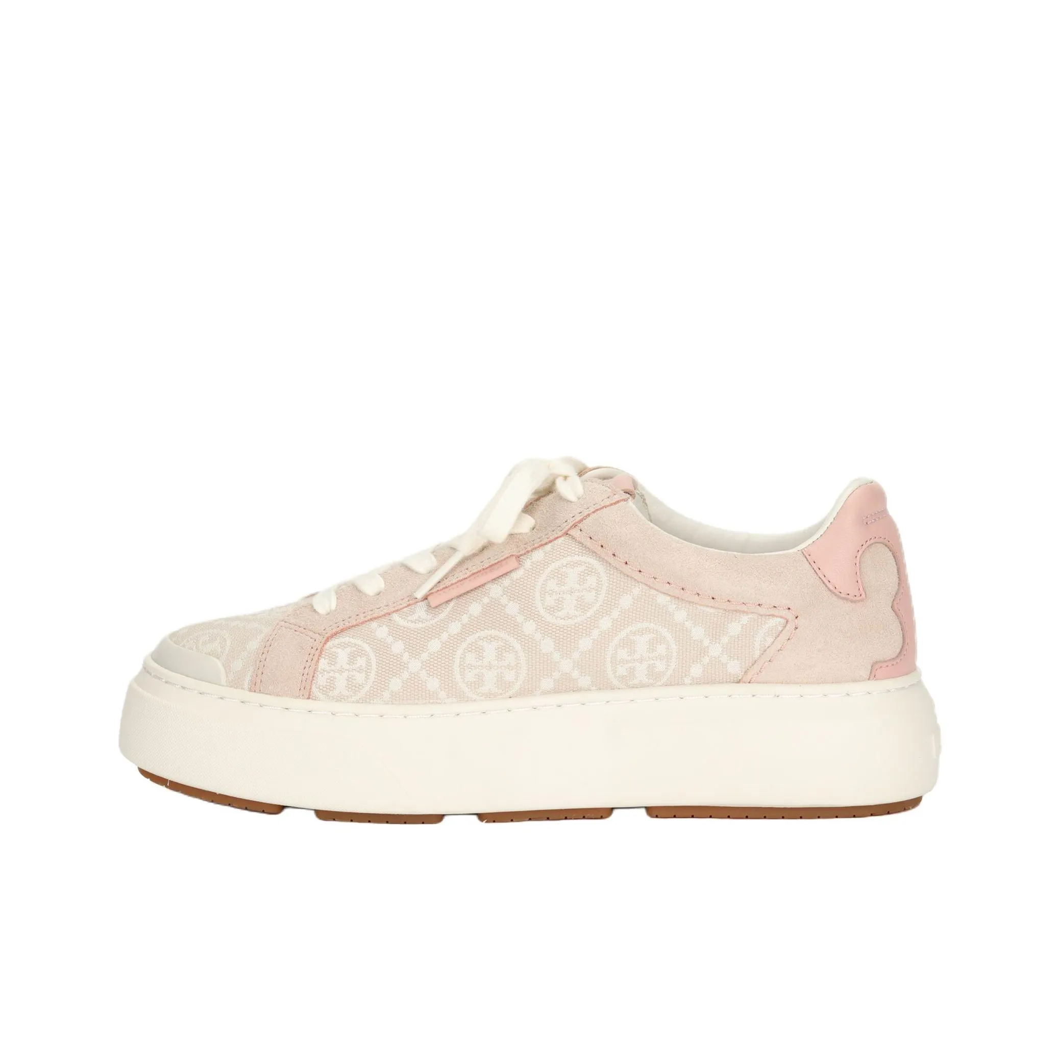 TORY BURCH Ladybug Low Top Skateboard Shoes Women's Pink