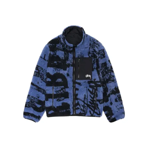 Stussy SS24 Унисекс Бархатные куртки