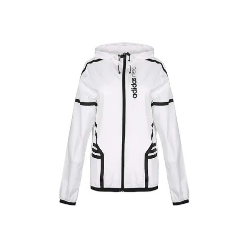 ADIDAS NEO Белый Мужская одежда с защитой от УФ-лучей
