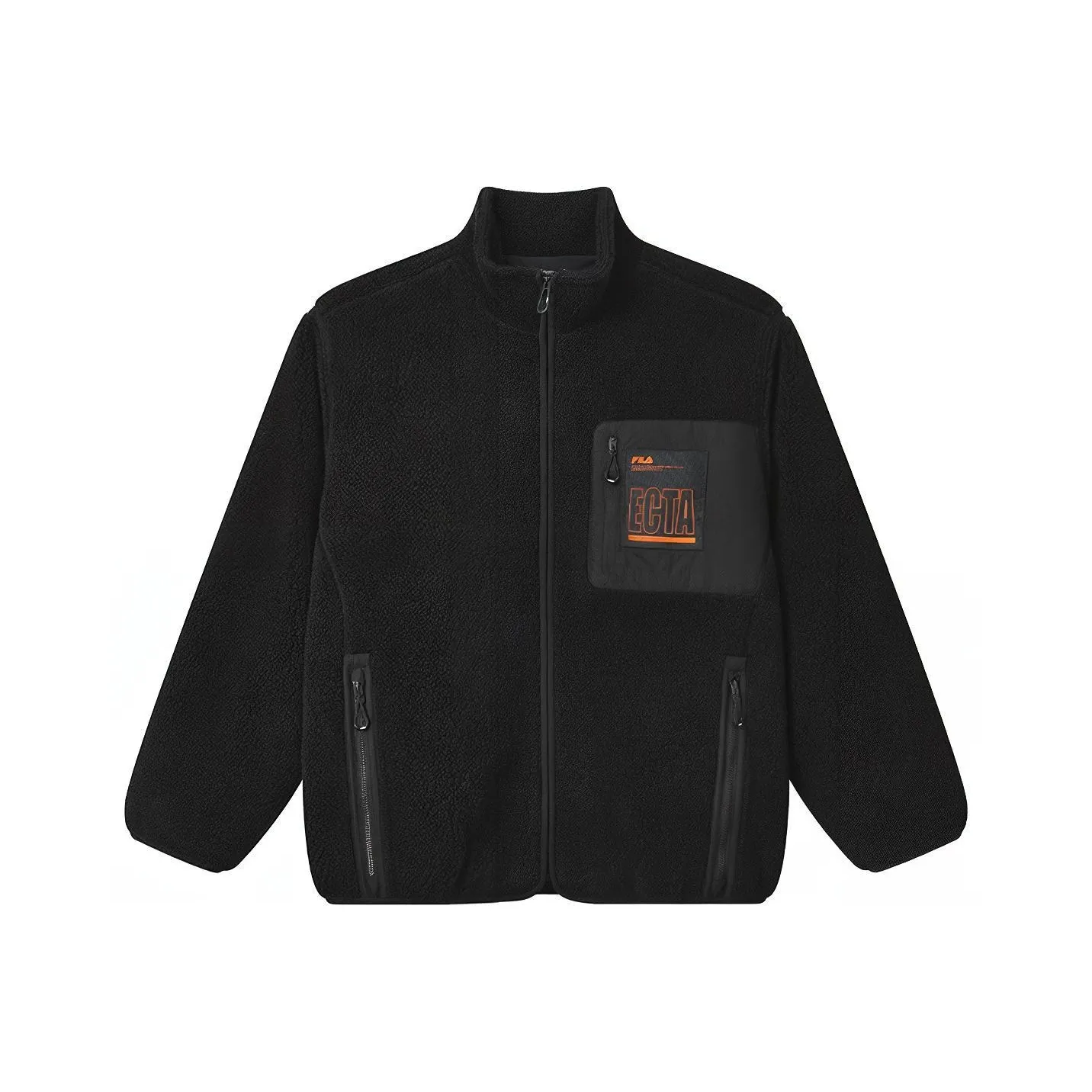 FILA Velvet Jackets Men Jet Black