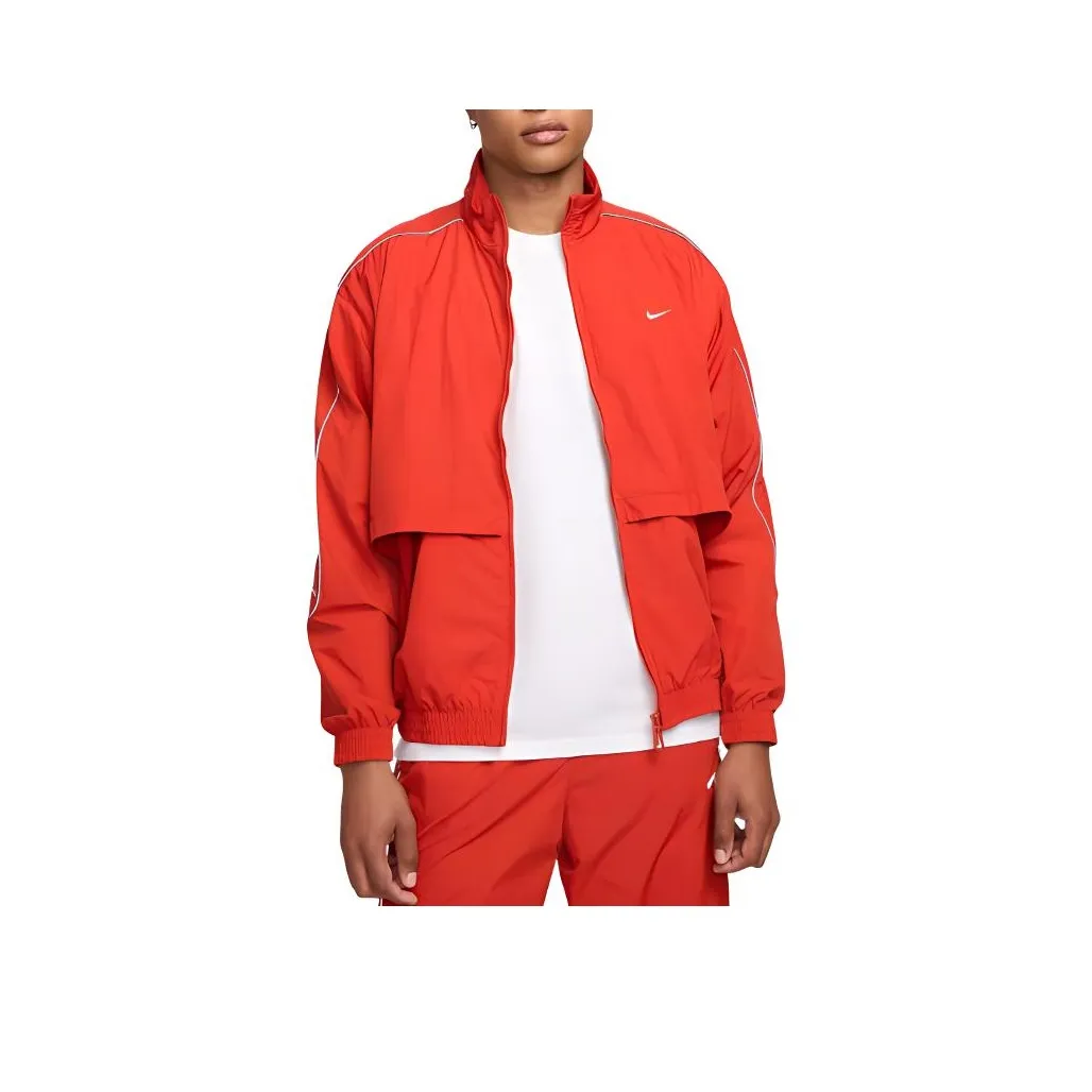Solo X Nike Swoosh Jackets Men Orange