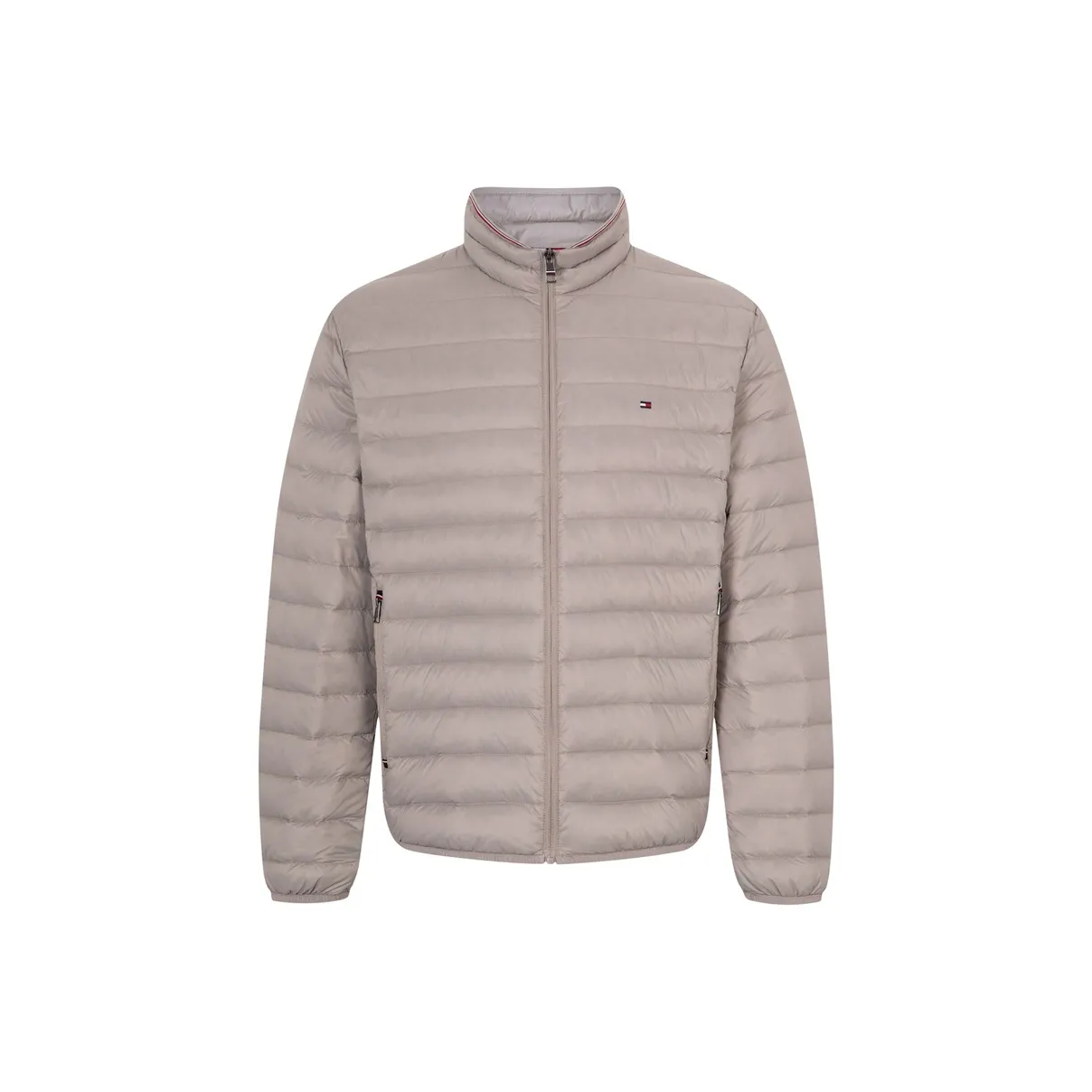 tommy Durable Hilfiger Logo patch Zipped Puffer Jacket