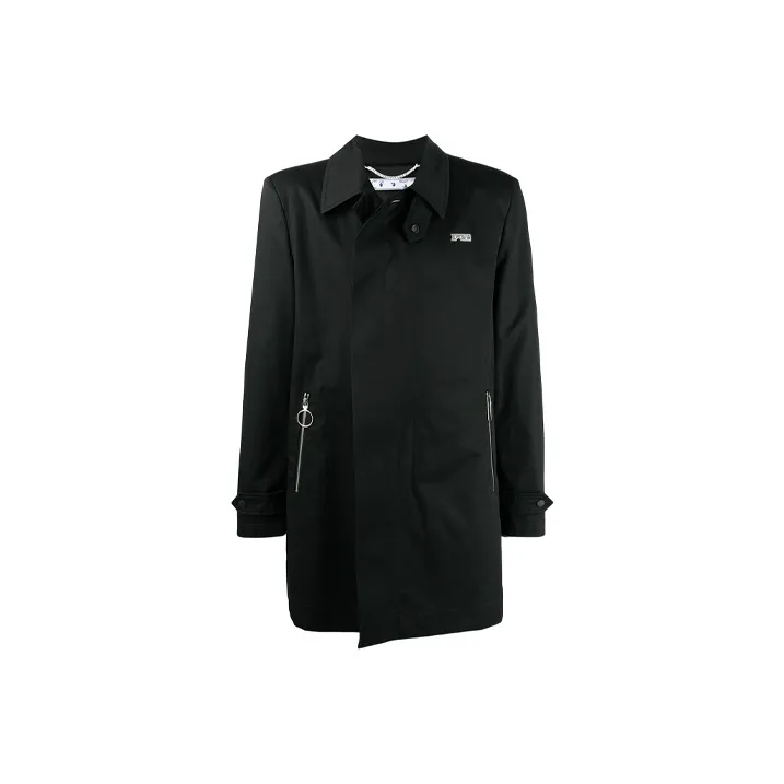 OFF WHITE Men's Trench Coat