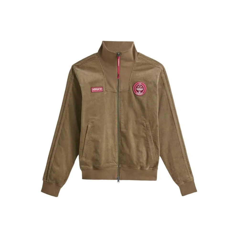 Adidas Originals x C.P. Company FW24 Куртки и Пальто Унисекс Оливково-зеленый