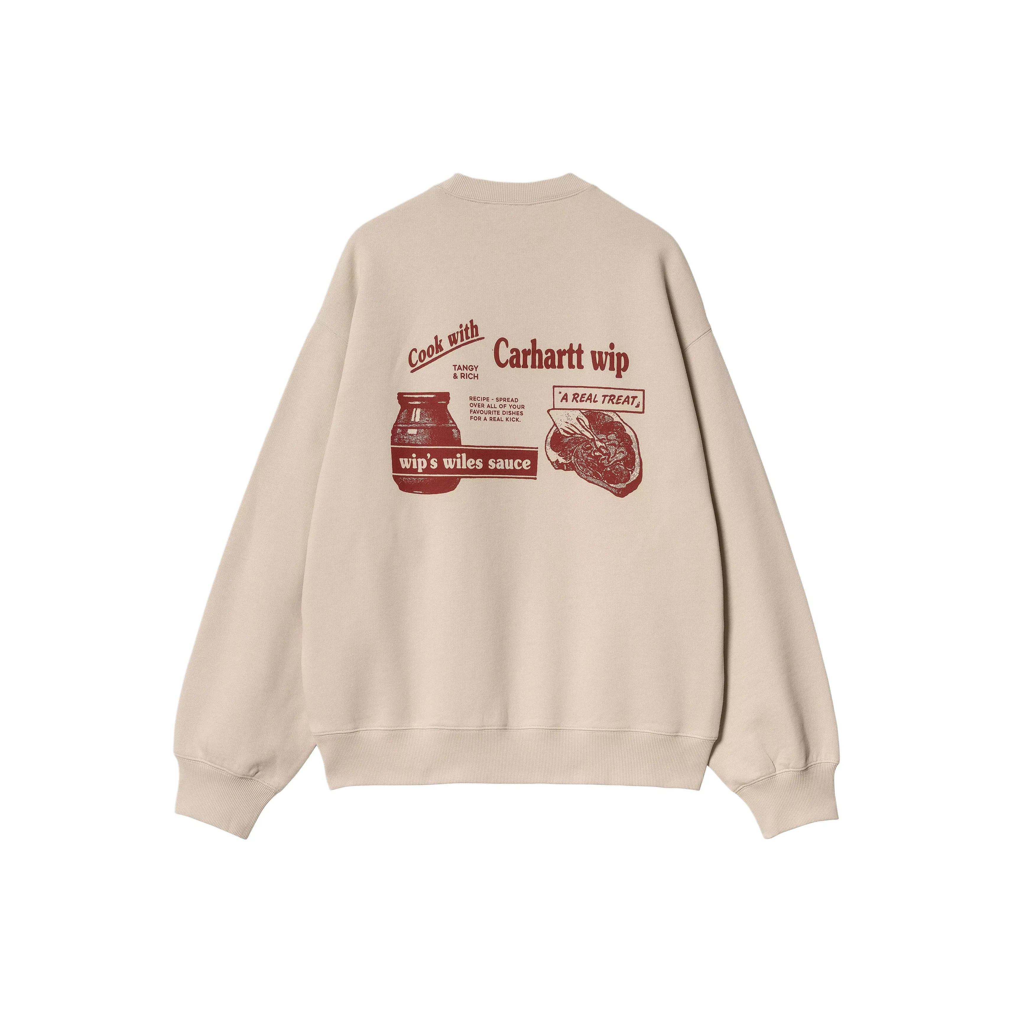 Carhartt WIP Бежевый Мужской Свитшот