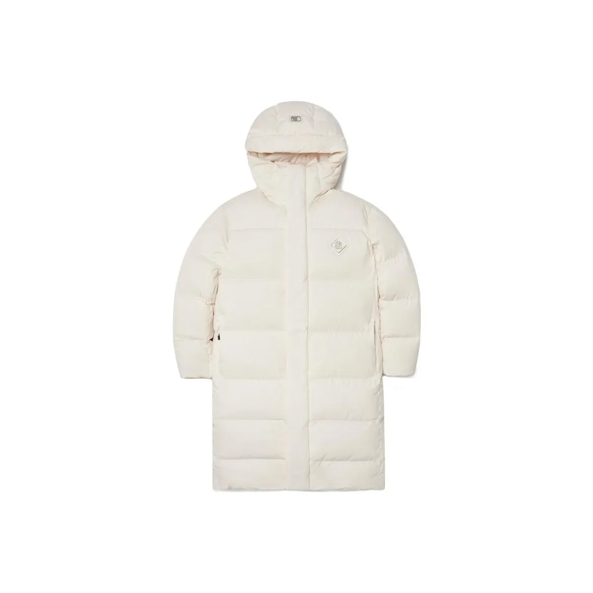 MLB New York Yankees Down Jacket Long Unisex White